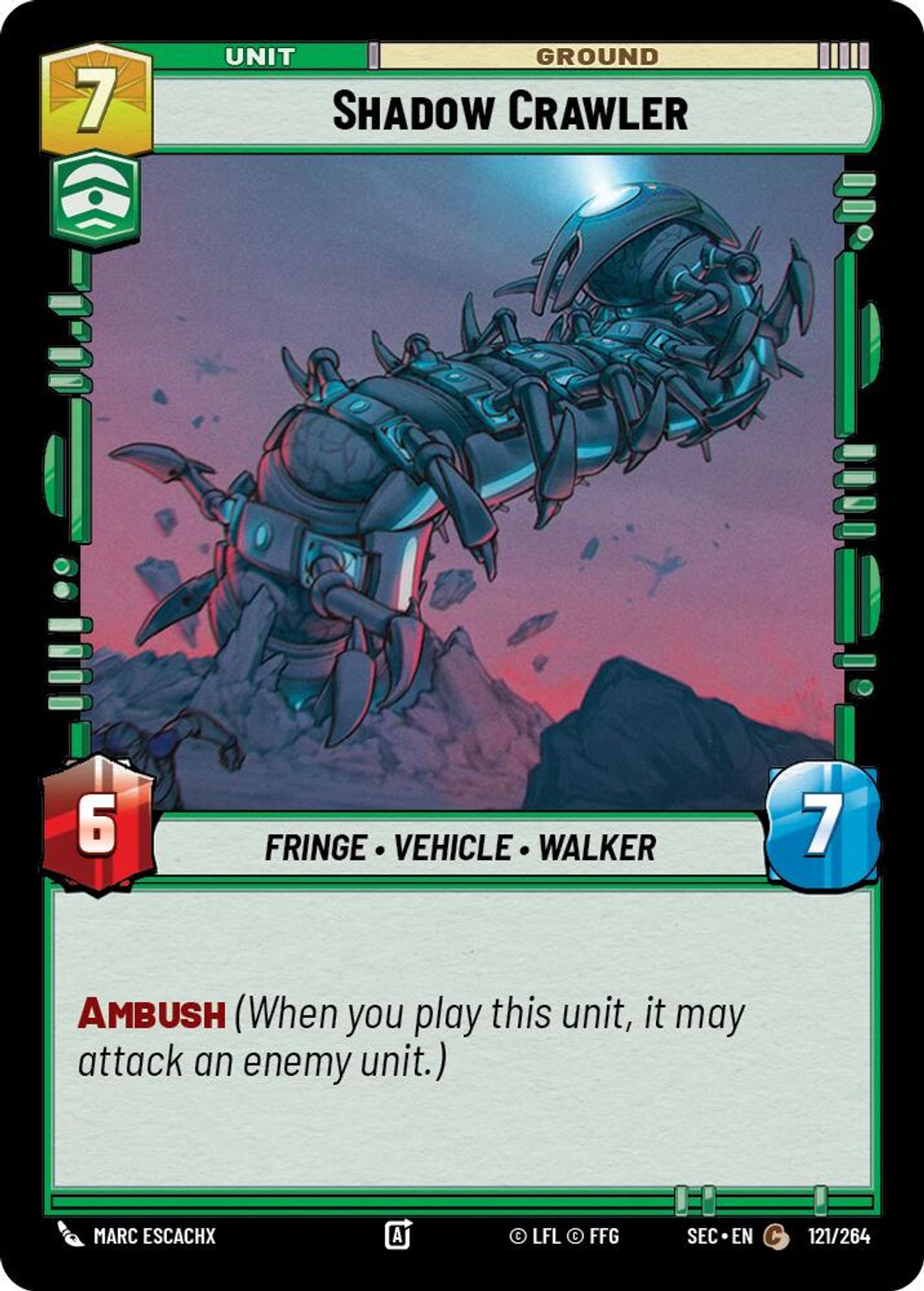 Shadow Crawler #121/264 from Secrets of Power