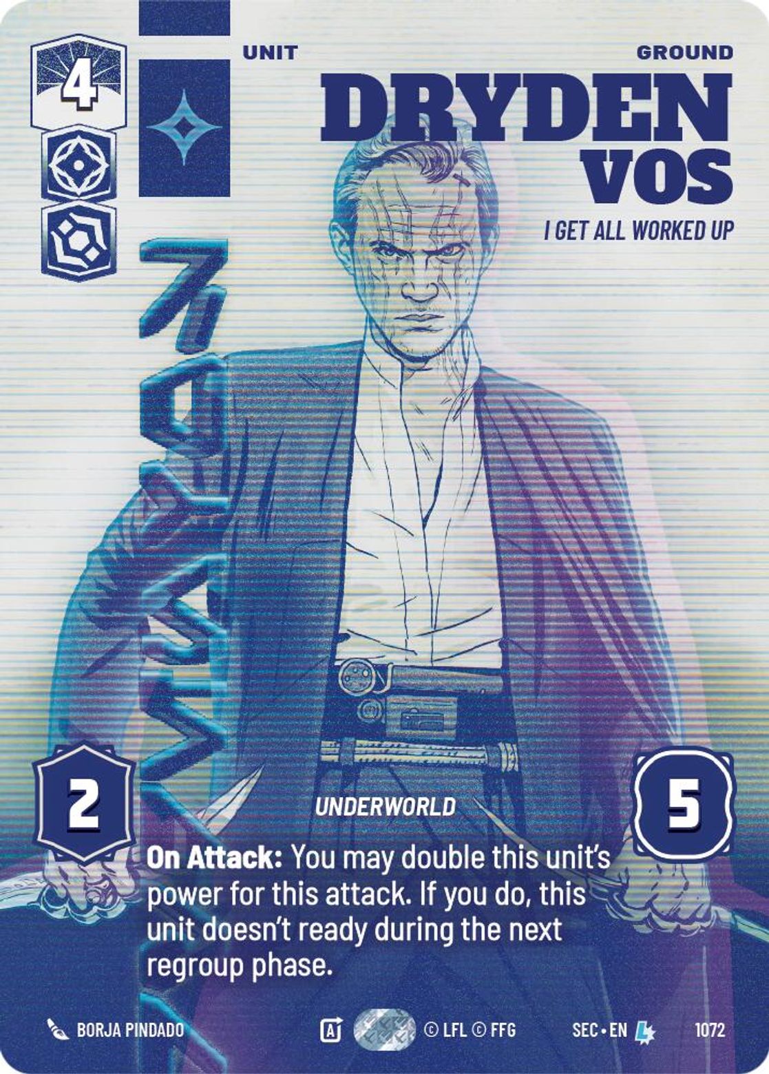 Dryden Vos — I Get All Worked Up #1072/264 from Secrets of Power