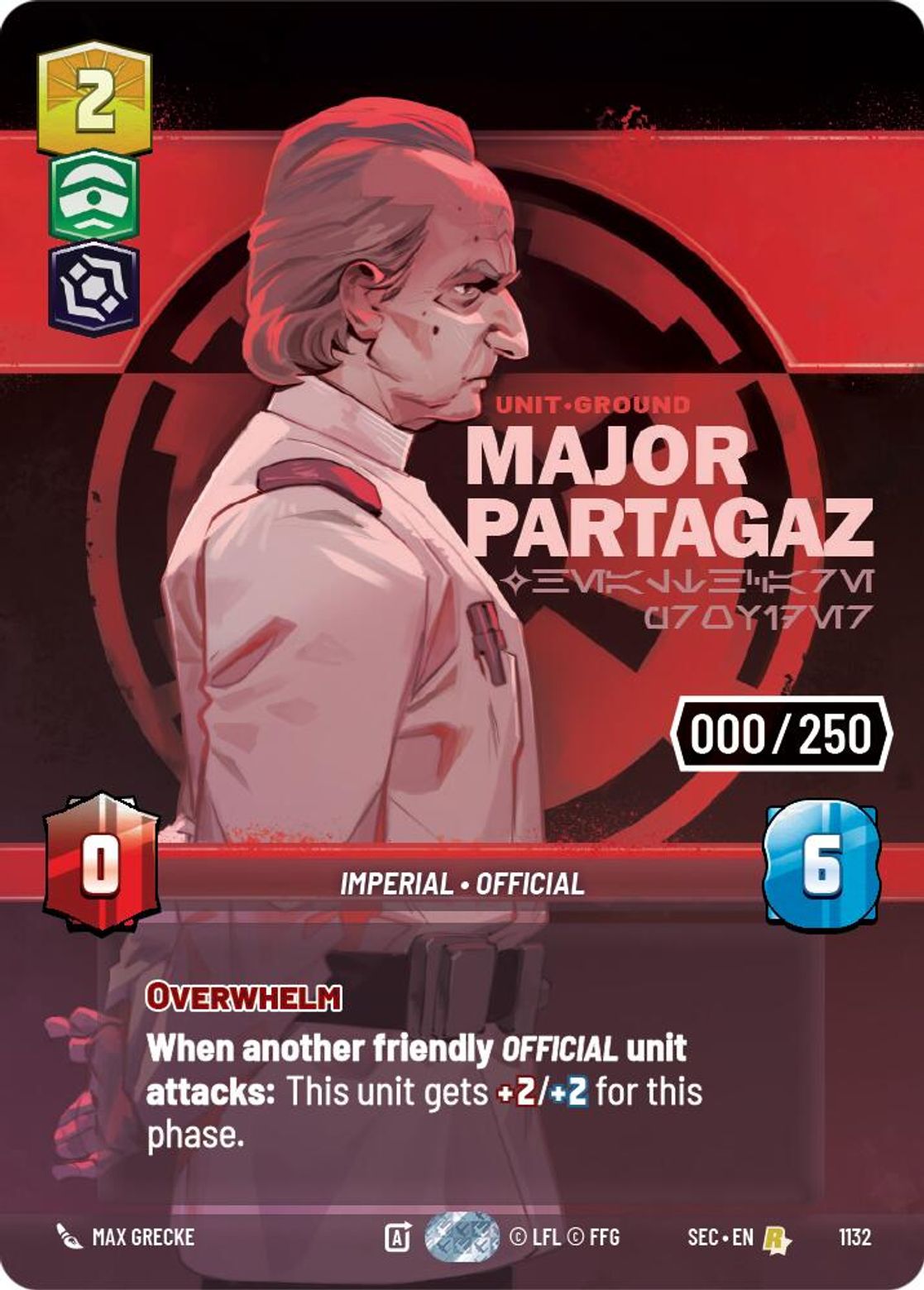 Major Partagaz — Healthcare Provider #1132/264 from Secrets of Power
