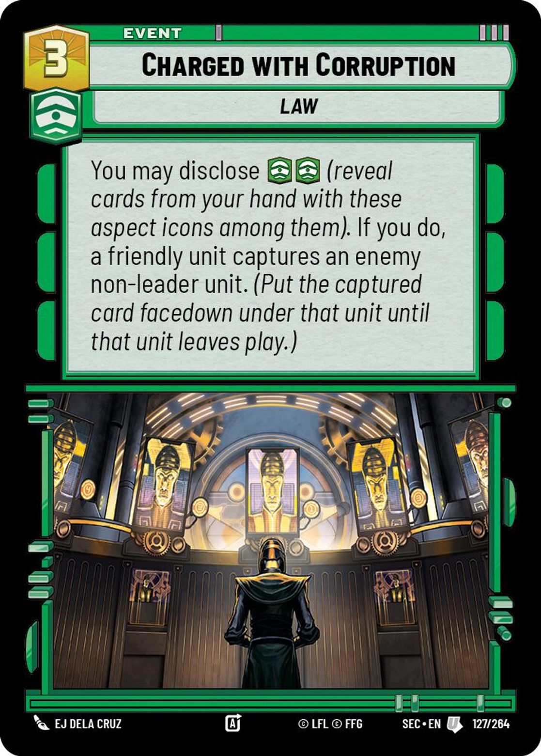 Charged with Corruption #127/264 from Secrets of Power