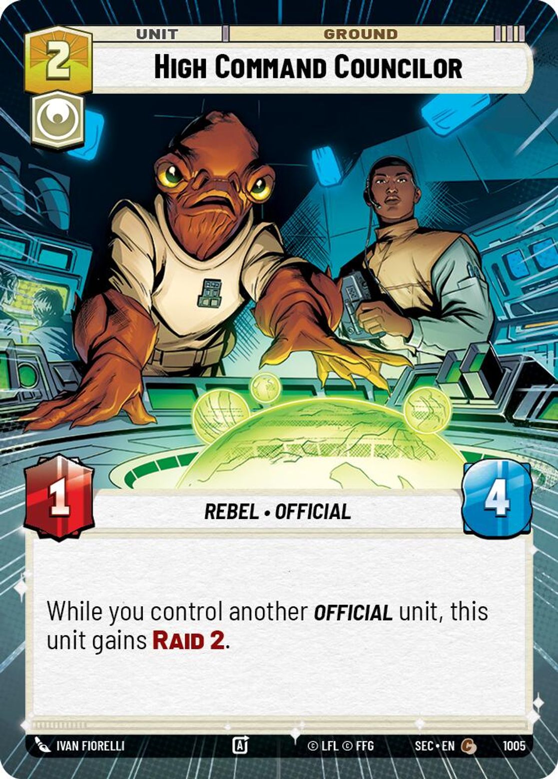 High Command Councilor #1005/264 from Secrets of Power