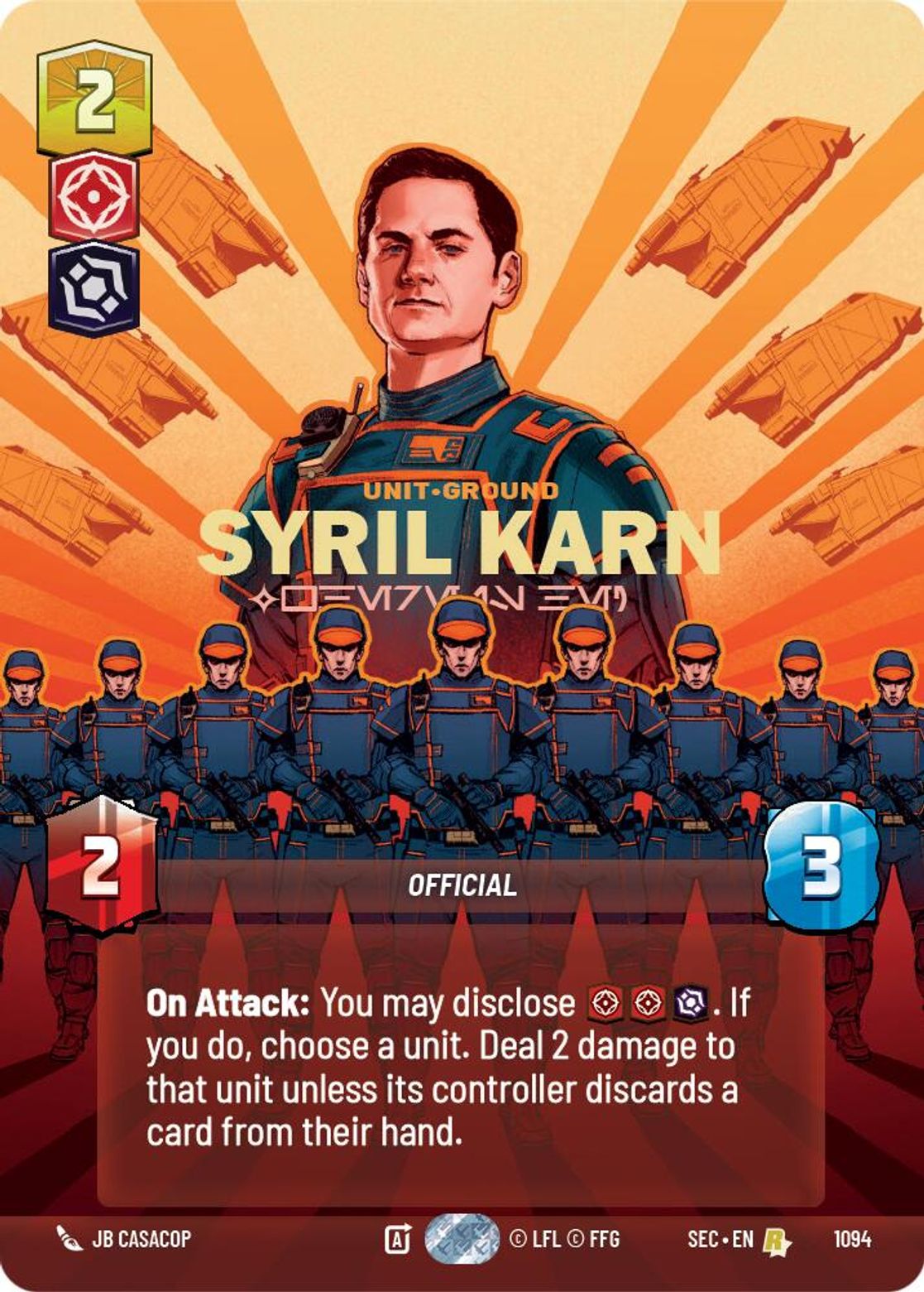 Syril Karn — Where is He? #1094/264 from Secrets of Power