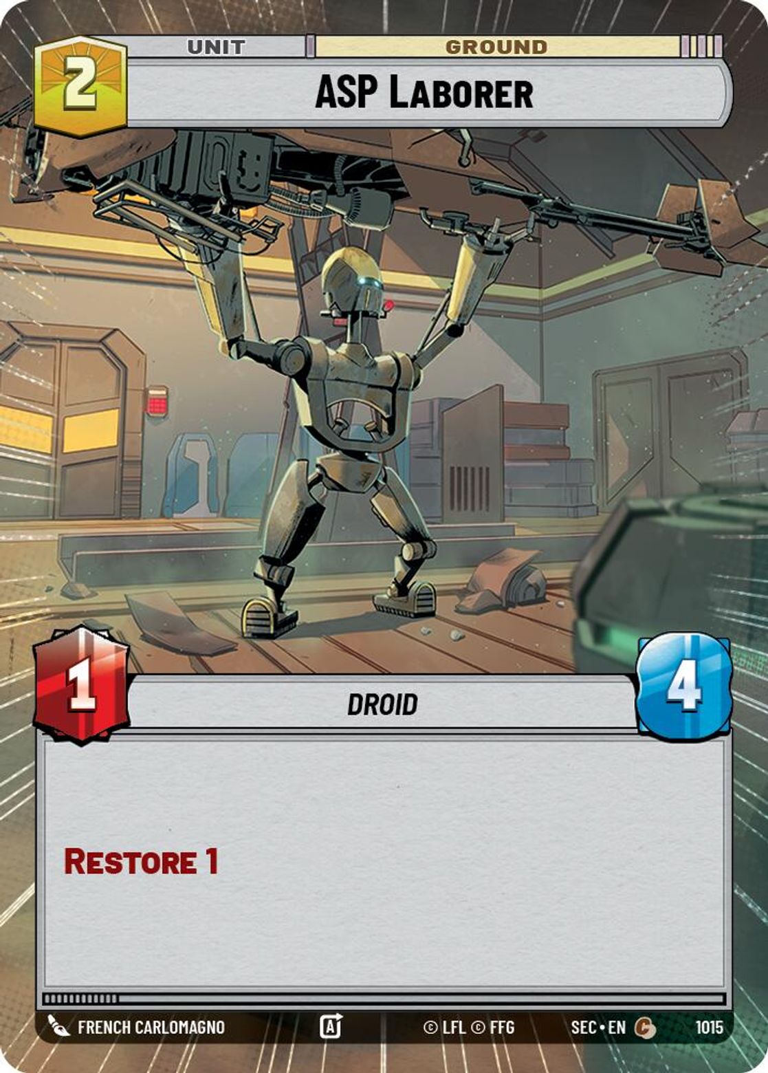 ASP Laborer #1015/264 from Secrets of Power