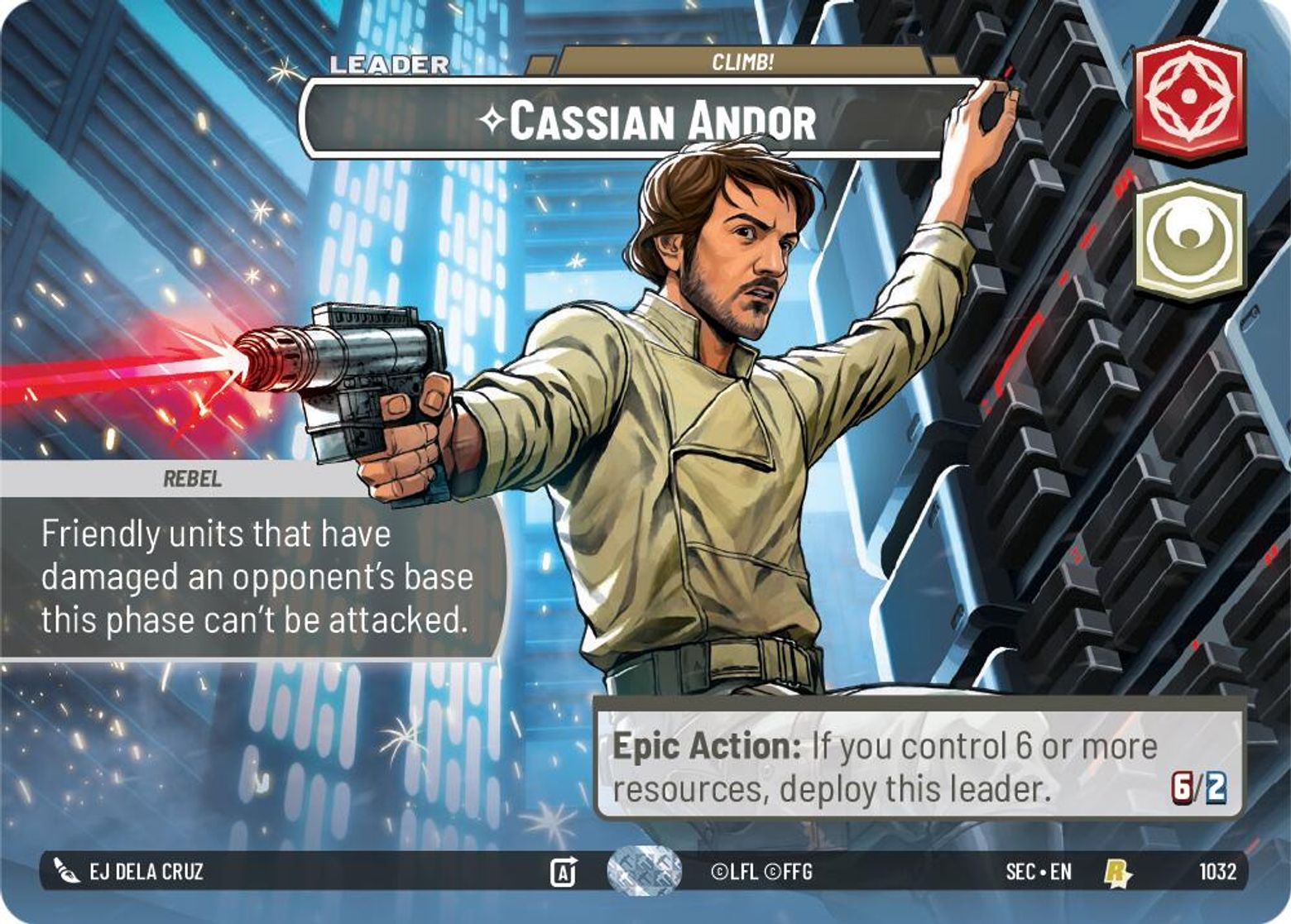 Cassian Andor — Climb! #1032/264 from Secrets of Power