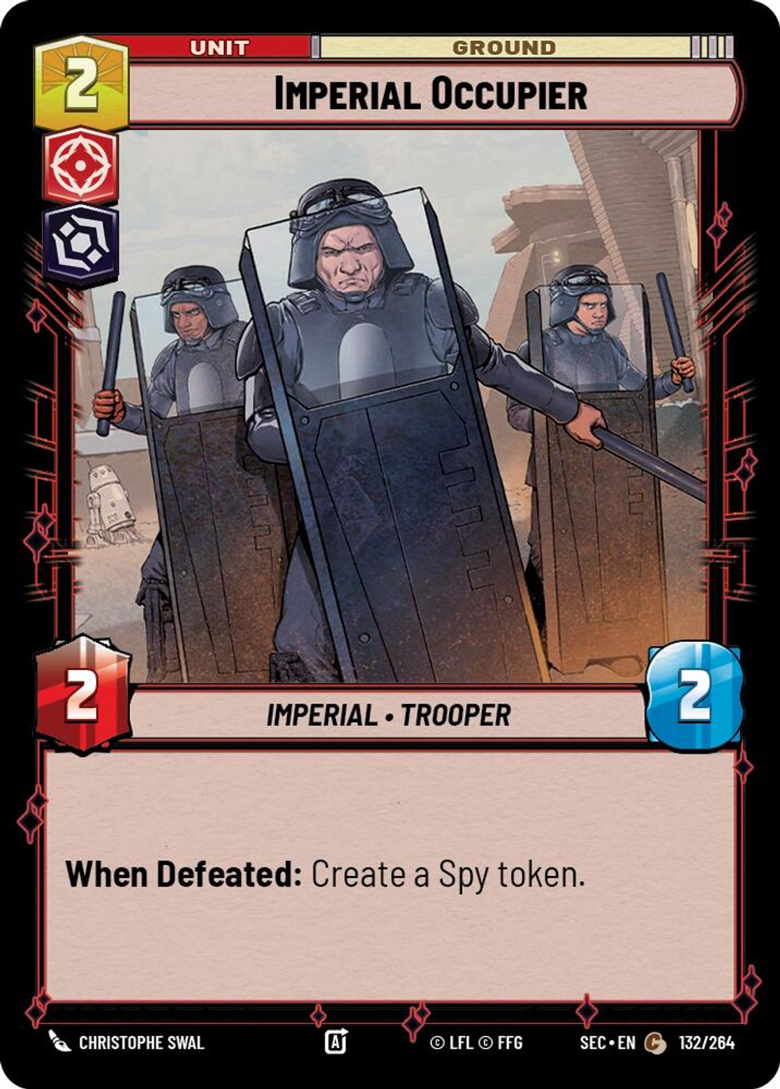 Imperial Occupier #132/264 from Secrets of Power