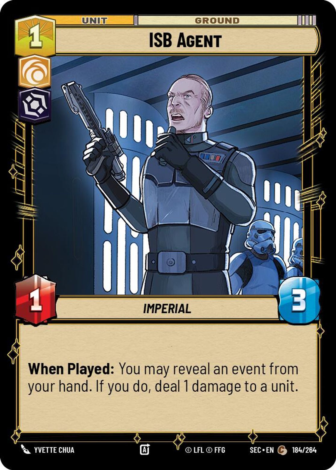 ISB Agent #184/264 from Secrets of Power