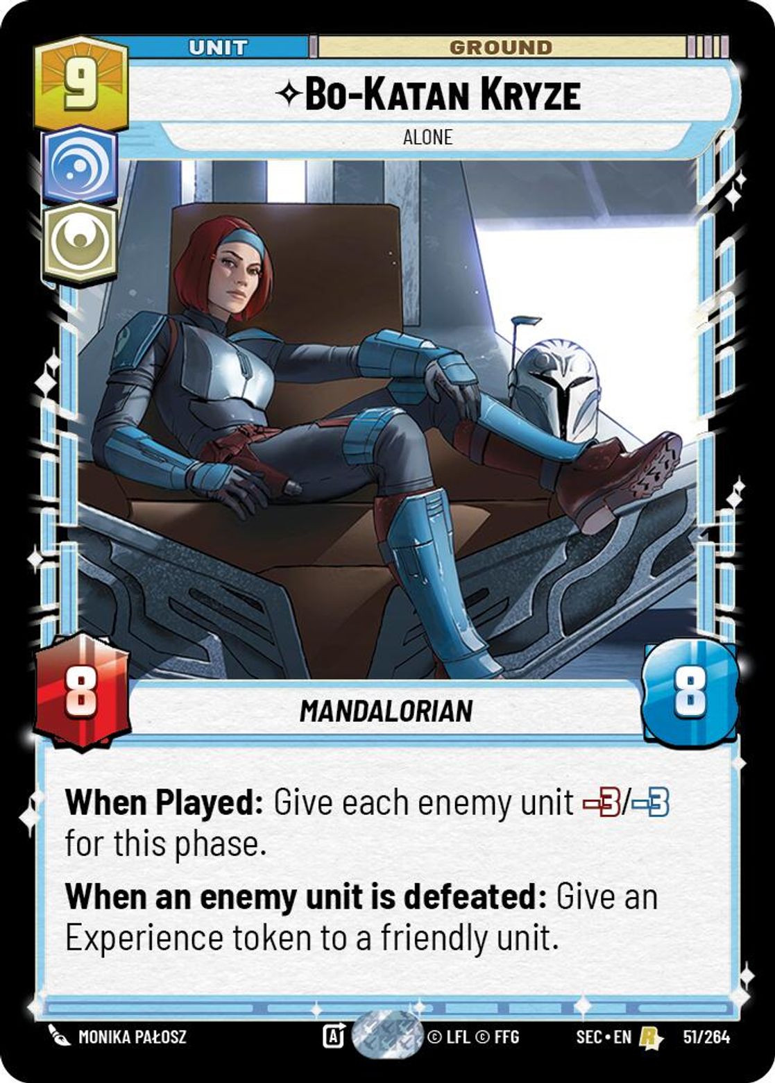 Bo-Katan Kryze — Alone #051/264 from Secrets of Power