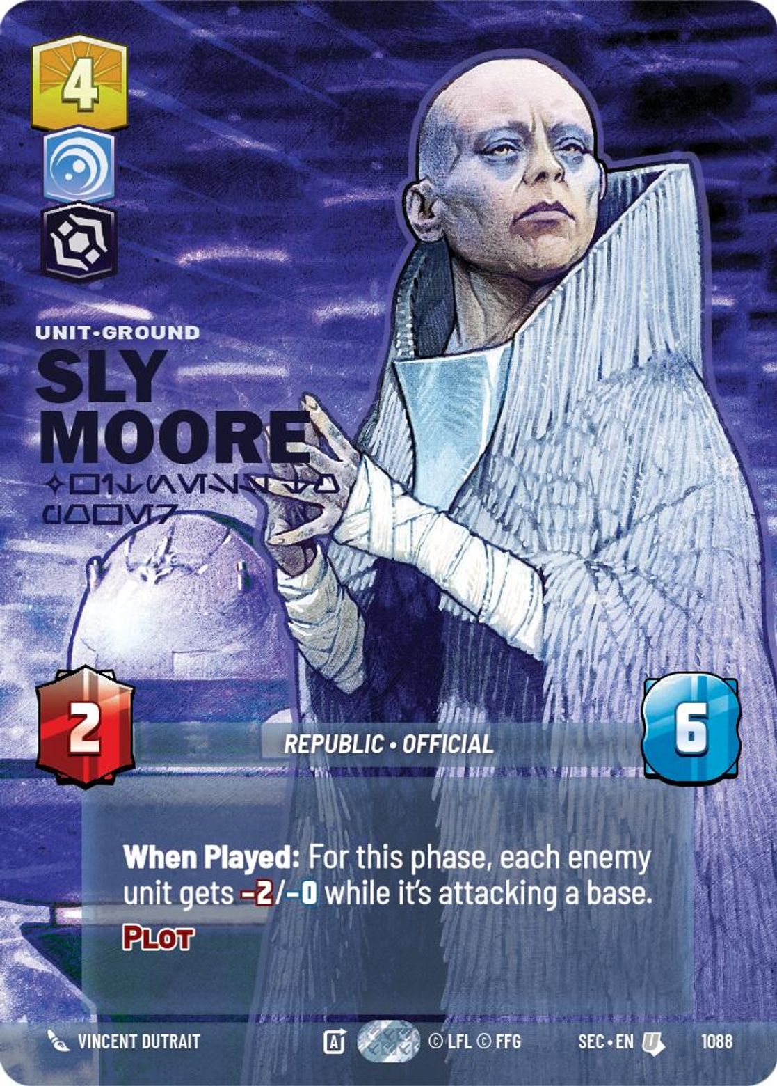 Sly Moore — Witness to Power #1088/264 from Secrets of Power