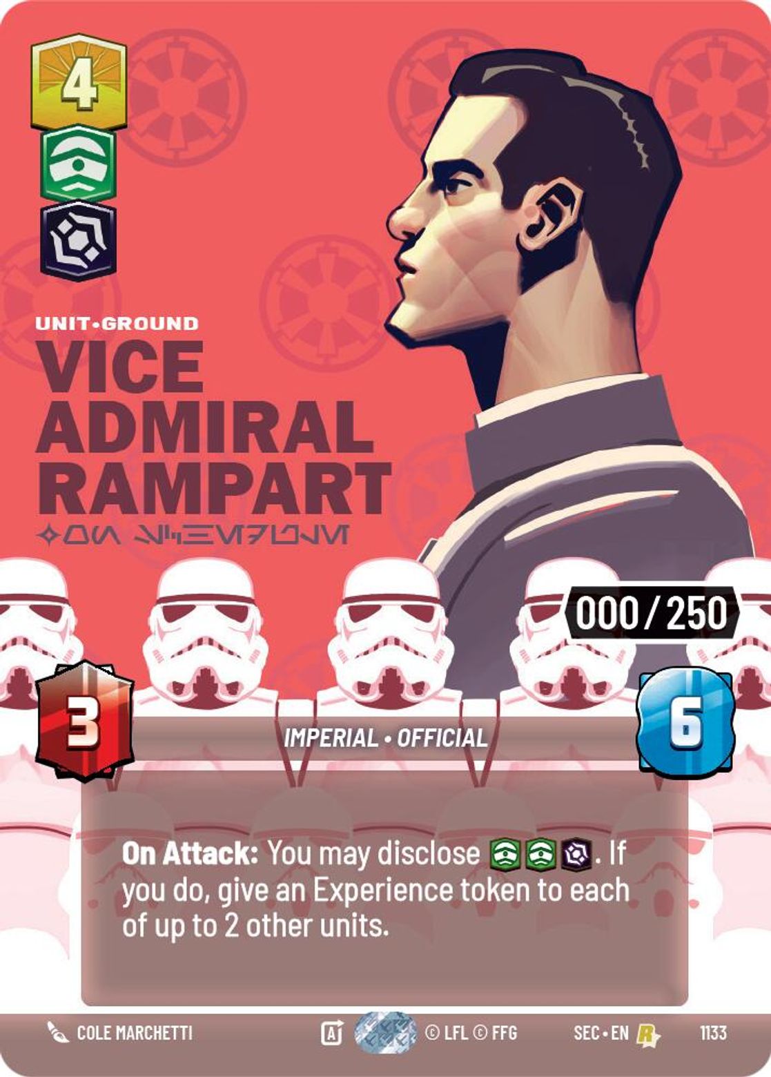 Vice Admiral Rampart — On Schedule #1133/264 from Secrets of Power