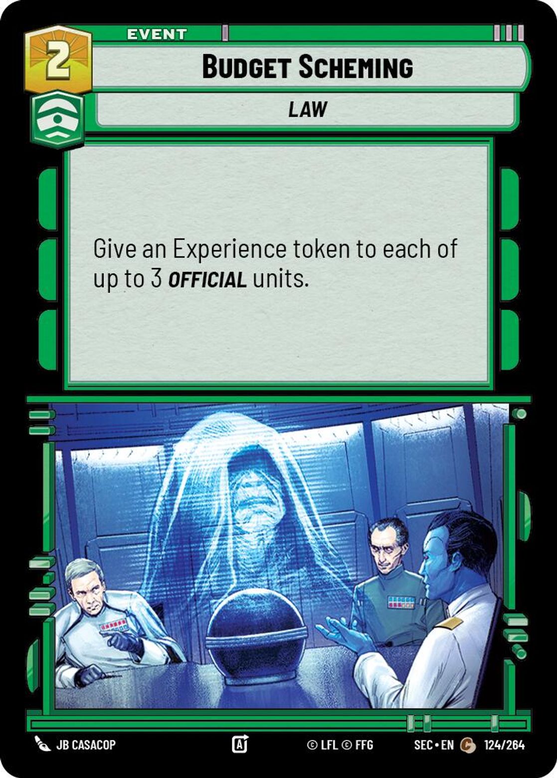 Budget Scheming #124/264 from Secrets of Power