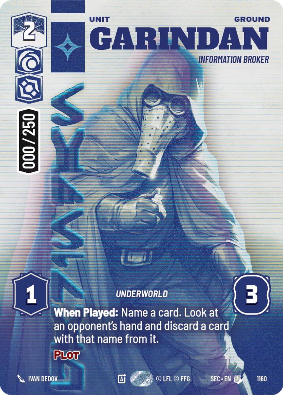 Garindan — Information Broker #1160/264 from Secrets of Power
