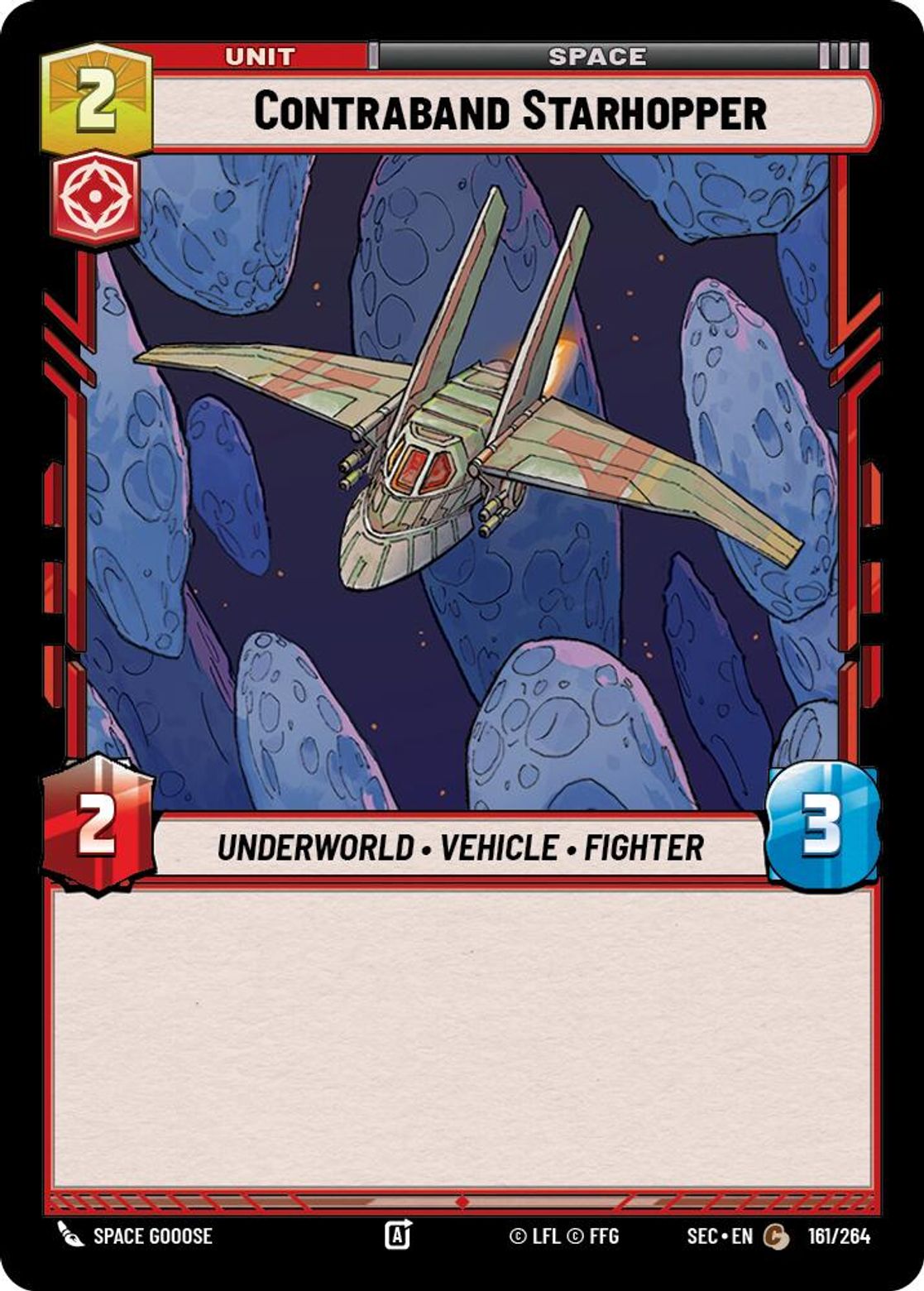 Contraband Starhopper #161/264 from Secrets of Power