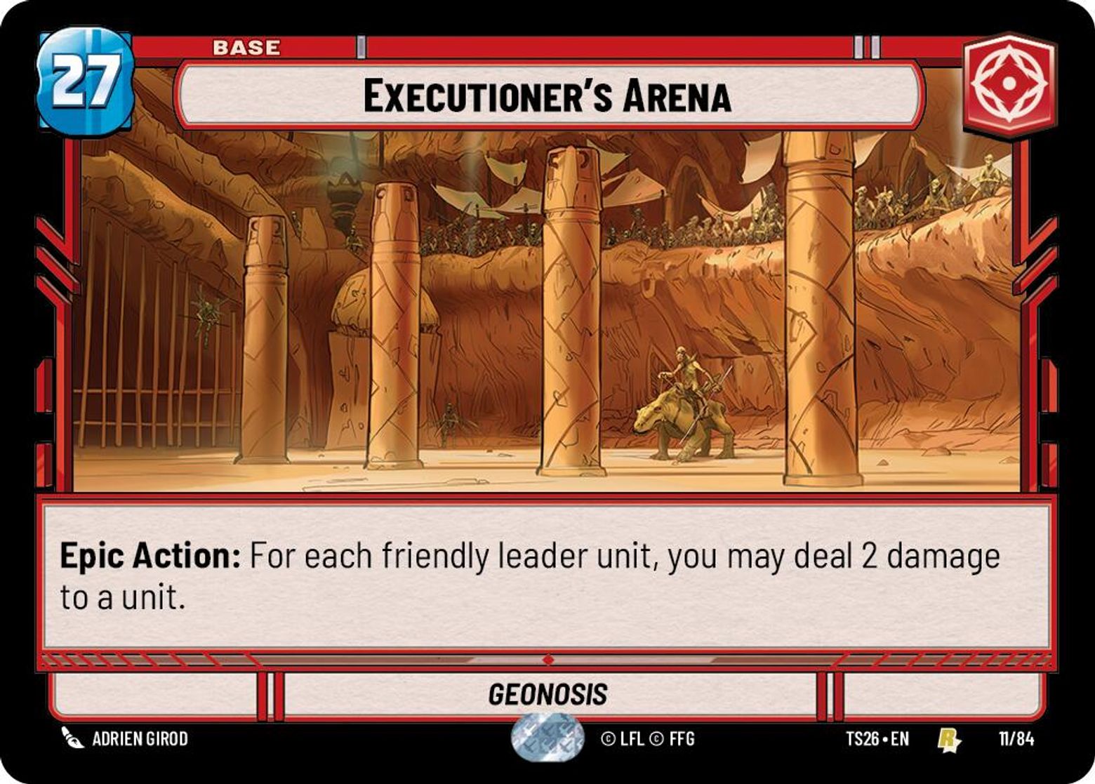 Executioner's Arena — Geonosis #11/84 from Twin Suns 2026
