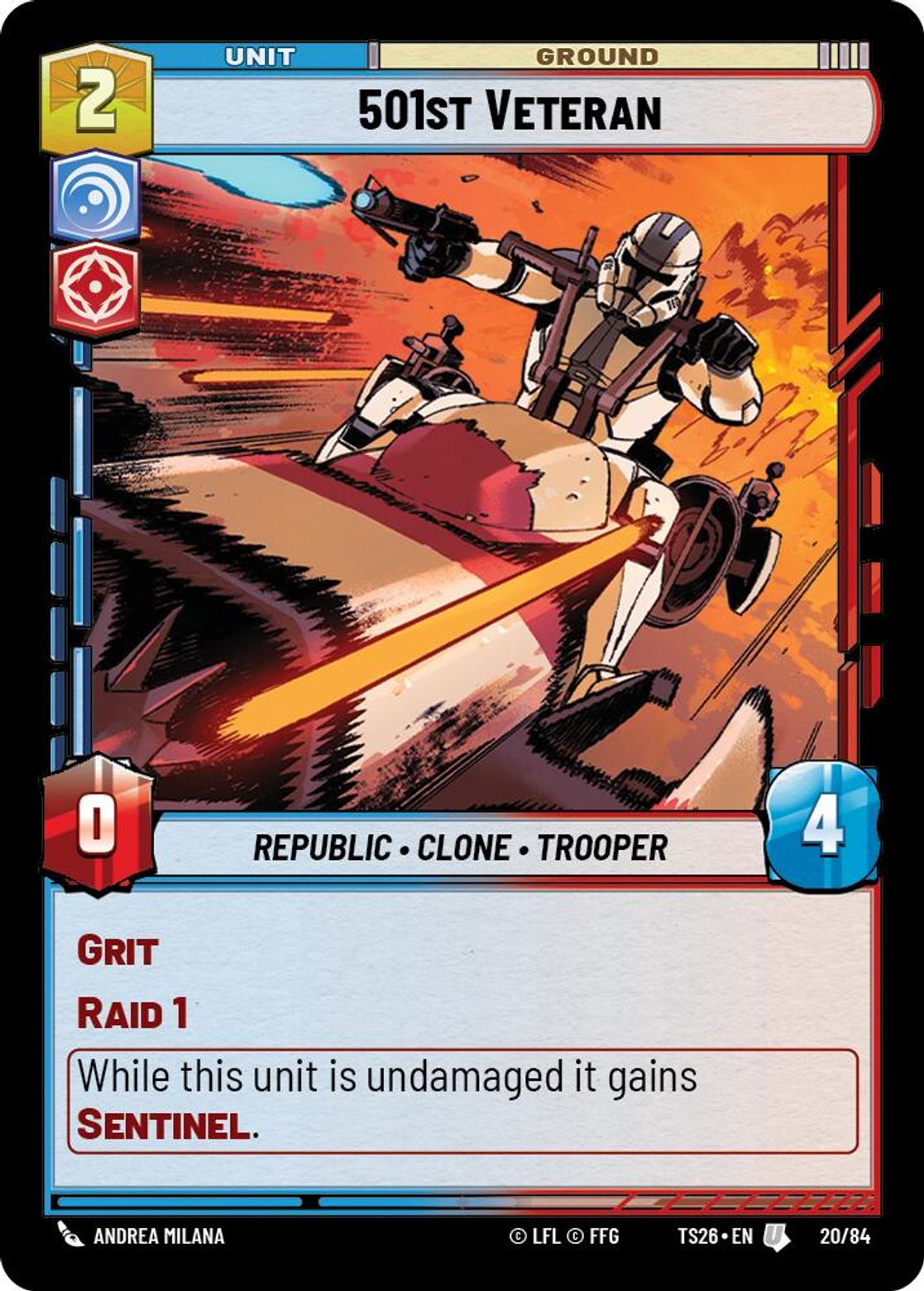 501st Veteran #20/84 from Twin Suns 2026