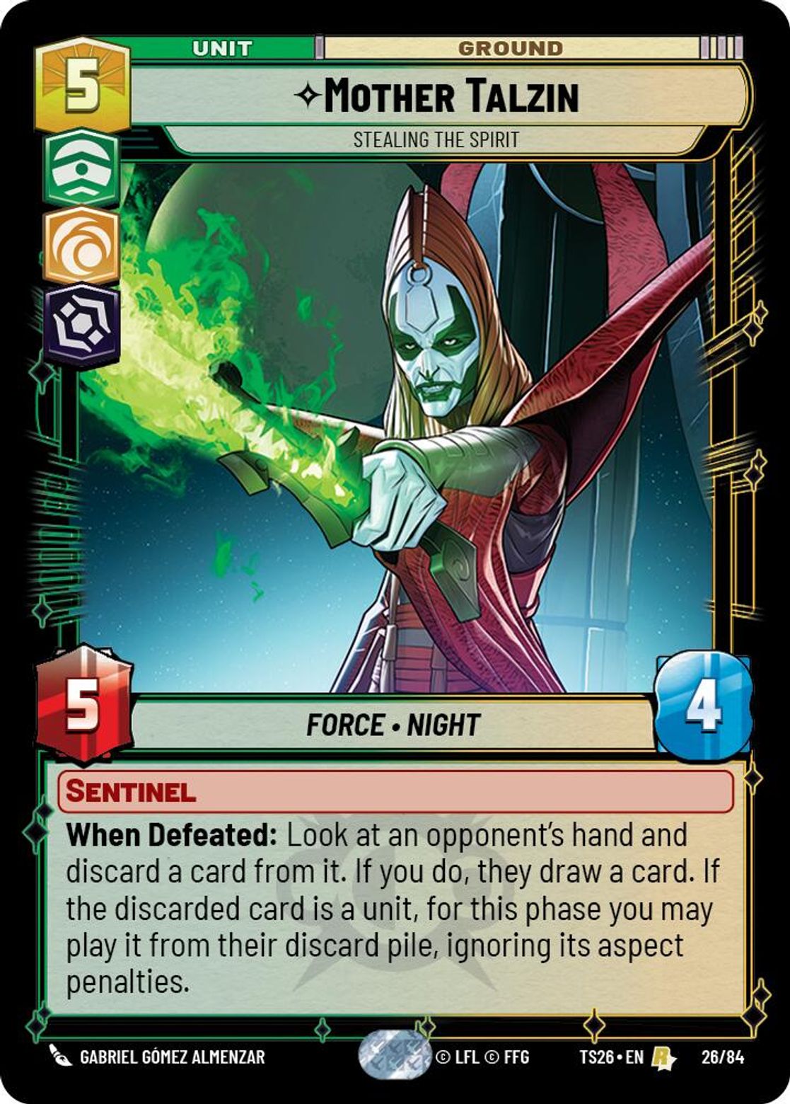 Mother Talzin — Stealing the Spirit #26/84 from Twin Suns 2026