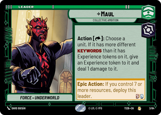 Maul — Collective Ambition #03/84 from Twin Suns 2026