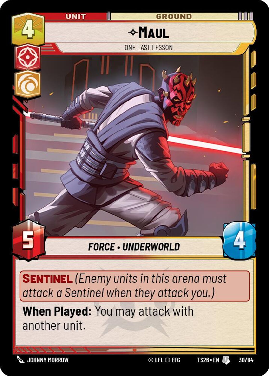 Maul — One Last Lesson #30/84 from Twin Suns 2026