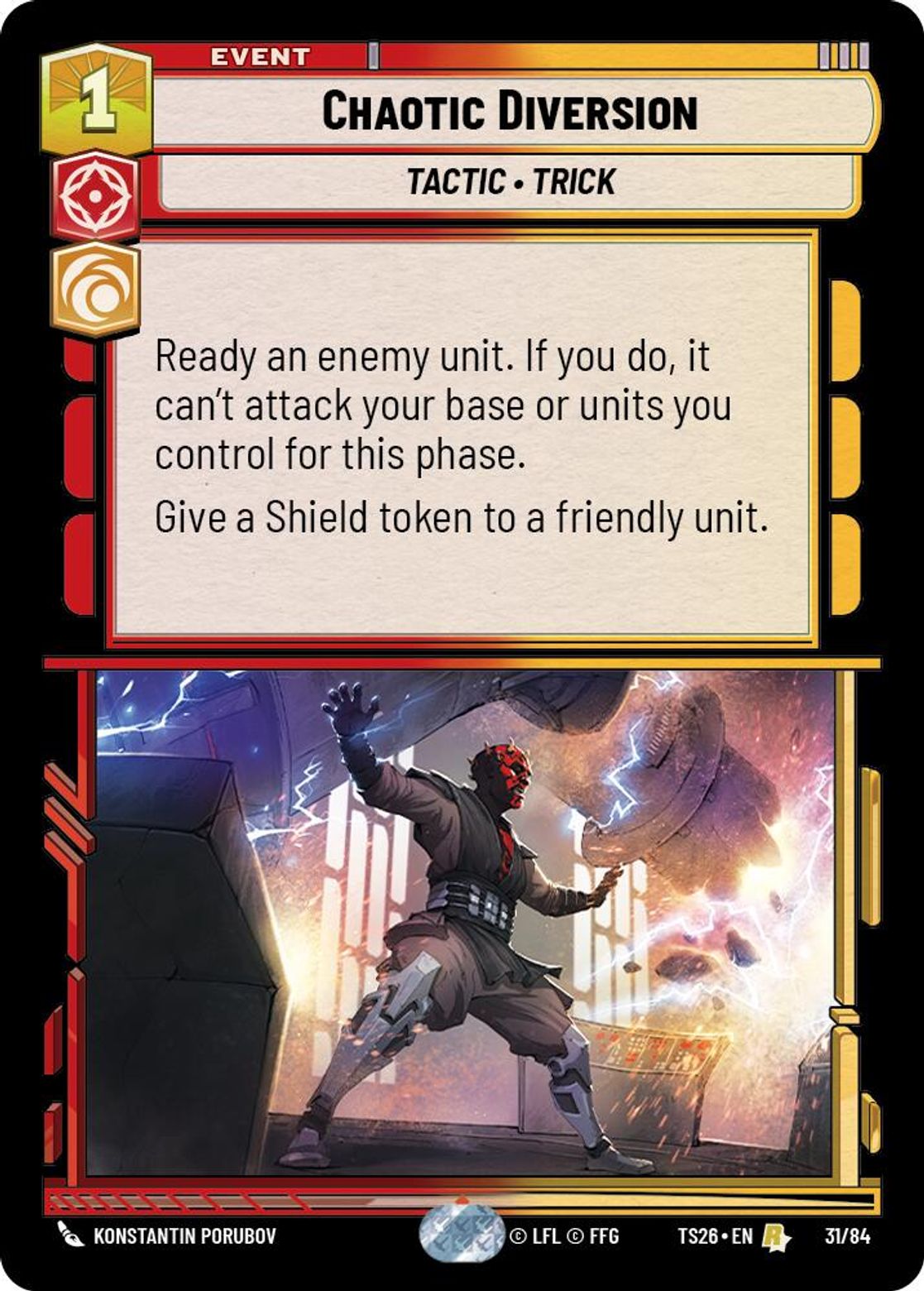 Chaotic Diversion #31/84 from Twin Suns 2026