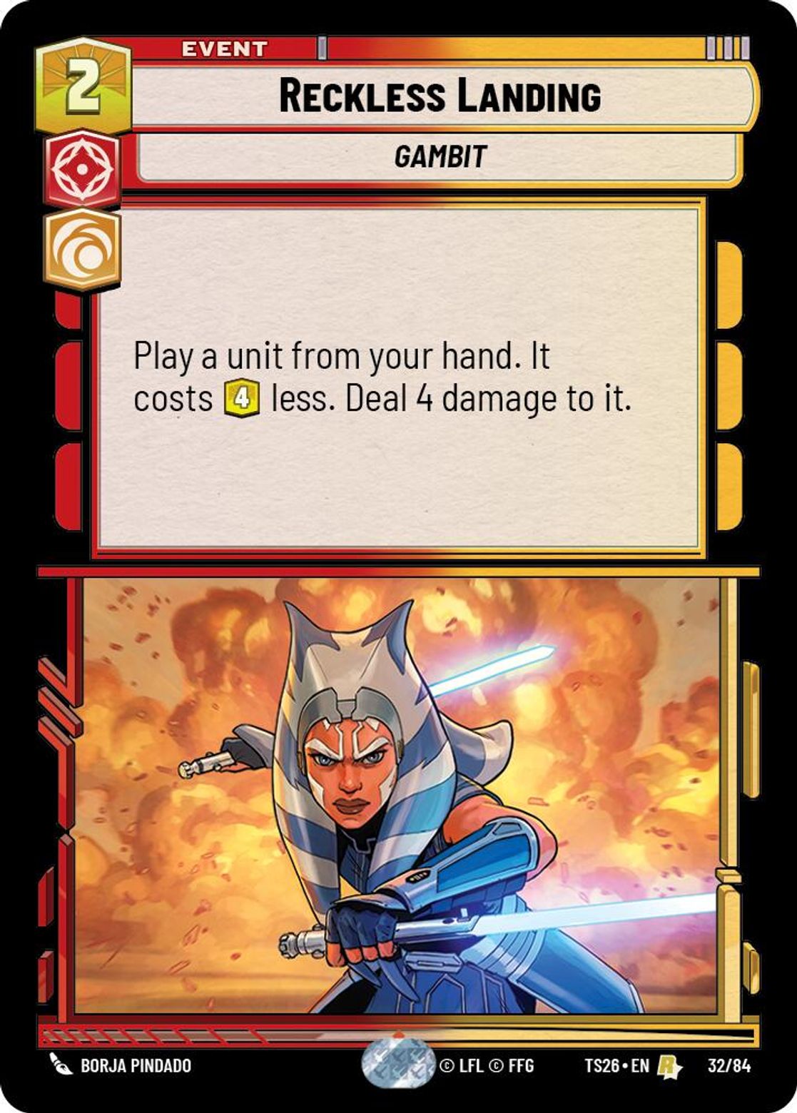 Reckless Landing #32/84 from Twin Suns 2026