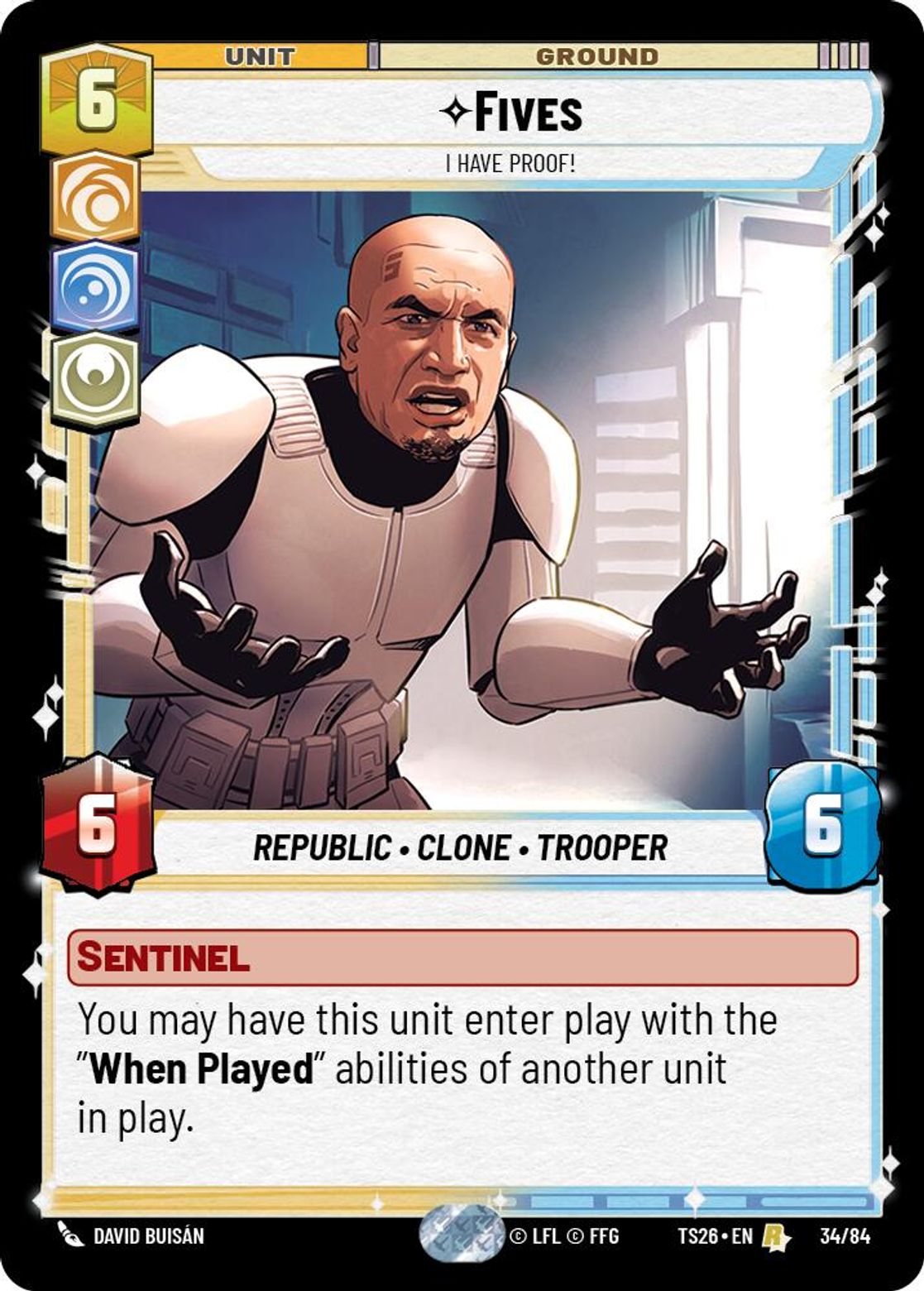 Fives — I Have Proof! #34/84 from Twin Suns 2026
