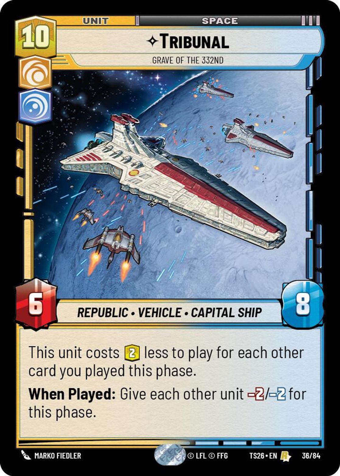 Tribunal — Grave of the 332nd #36/84 from Twin Suns 2026