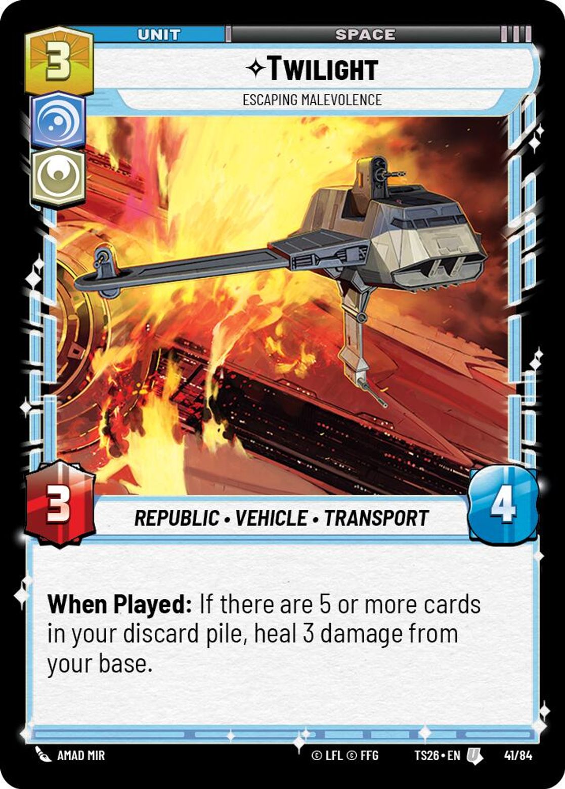 Twilight — Escaping Malevolence #41/84 from Twin Suns 2026