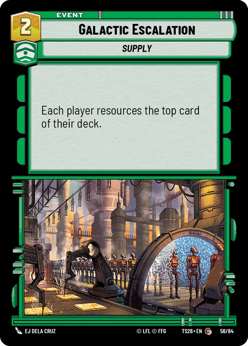 Galactic Escalation #56/84 from Twin Suns 2026