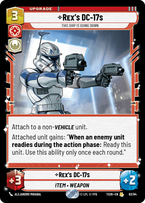 Rex's DC-17s #63/84 from Twin Suns 2026