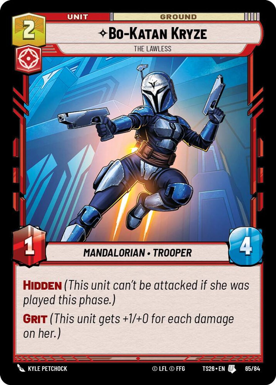 Bo-Katan Kryze — The Lawless #65/84 from Twin Suns 2026