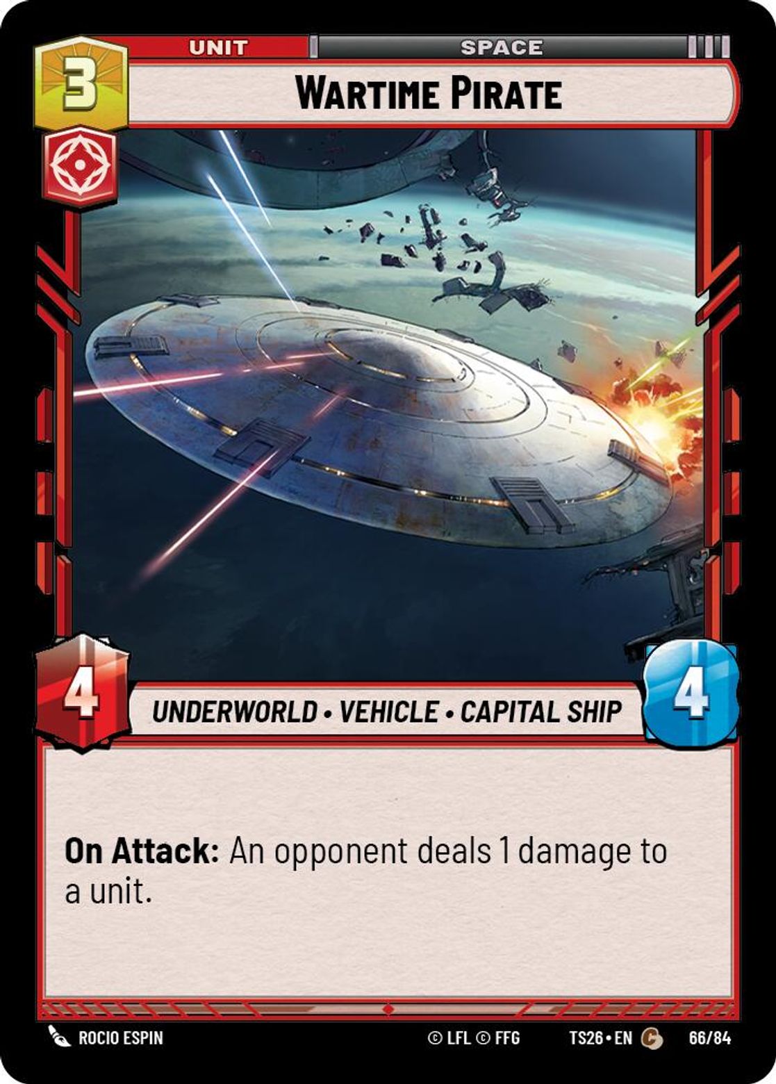 Wartime Pirate #66/84 from Twin Suns 2026