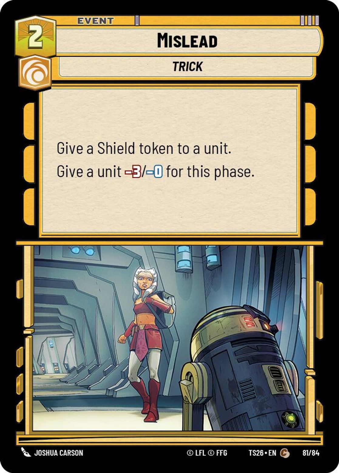 Mislead #81/84 from Twin Suns 2026