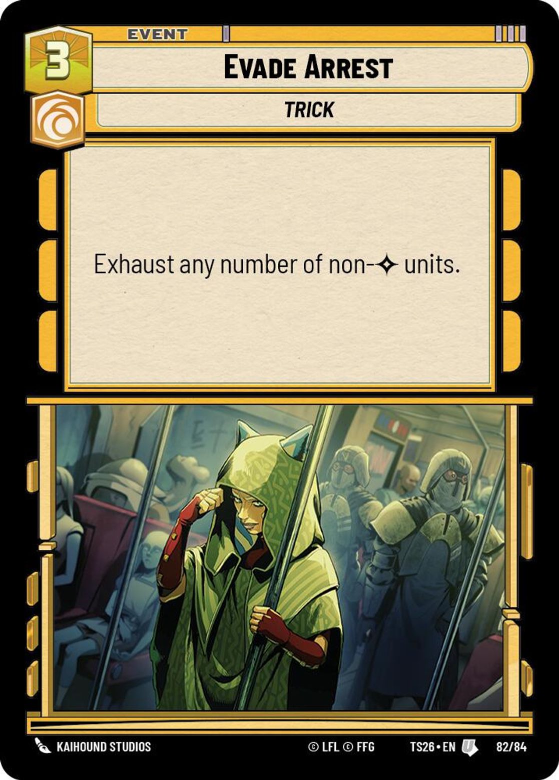 Evade Arrest #82/84 from Twin Suns 2026