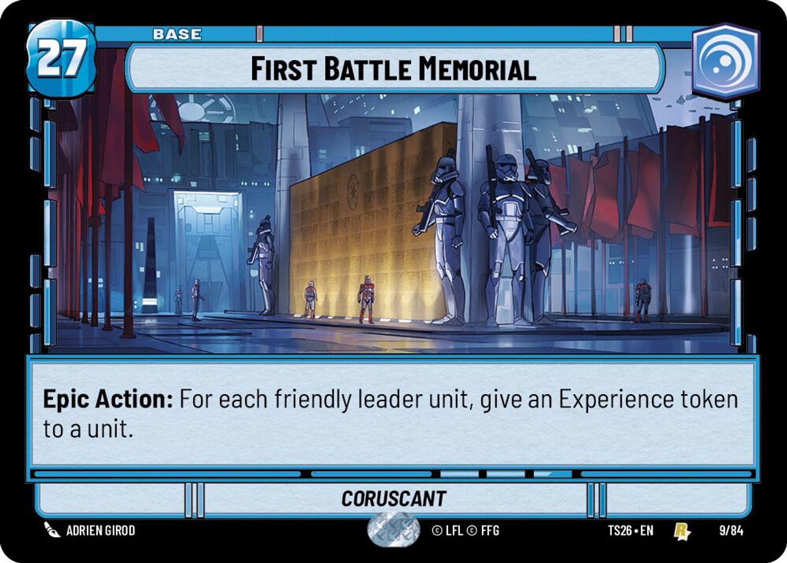 First Battle Memorial — Coruscant #09/84 from Twin Suns 2026