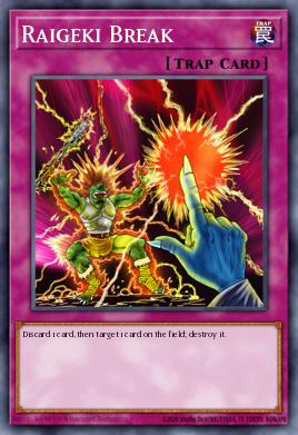 Raigeki Break #TYP1-EN028 from THANK YOU PACK (Yu-Gi-Oh!)