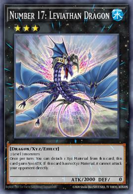 Number 17: Leviathan Dragon #TYP1-EN015 from THANK YOU PACK