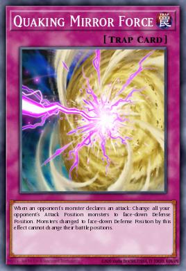 Quaking Mirror Force #TYP1-EN030 from THANK YOU PACK (Yu-Gi-Oh!)