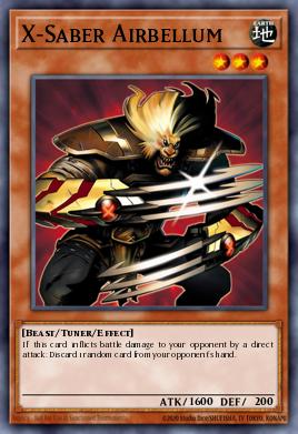 X-Saber Airbellum #TYP1-EN008 from THANK YOU PACK
