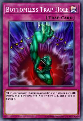 Bottomless Trap Hole #TYP1-EN027 from THANK YOU PACK (Yu-Gi-Oh!)
