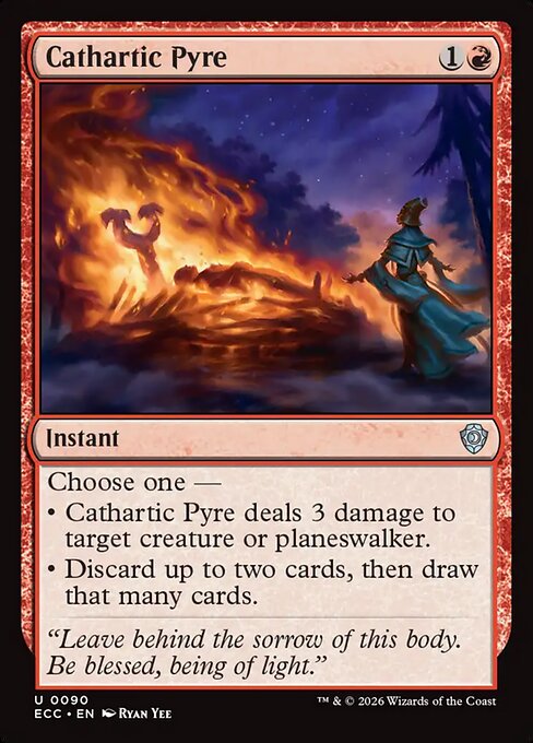 Cathartic Pyre #90 from Lorwyn Eclipsed Commander