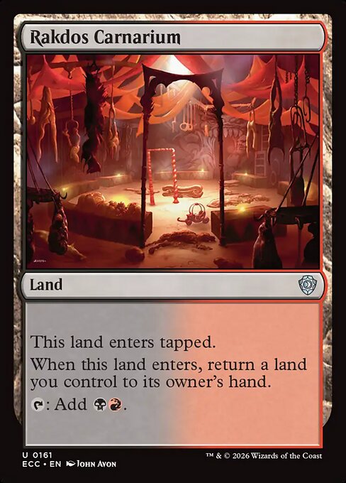 Rakdos Carnarium #161 from Lorwyn Eclipsed Commander