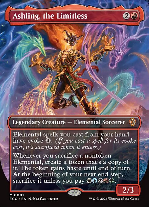 Ashling, the Limitless #1 from Lorwyn Eclipsed Commander