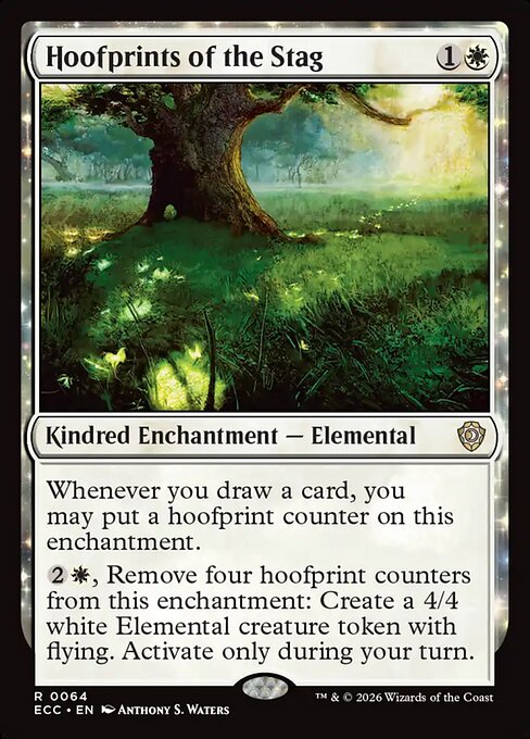 Hoofprints of the Stag #64 from Lorwyn Eclipsed Commander