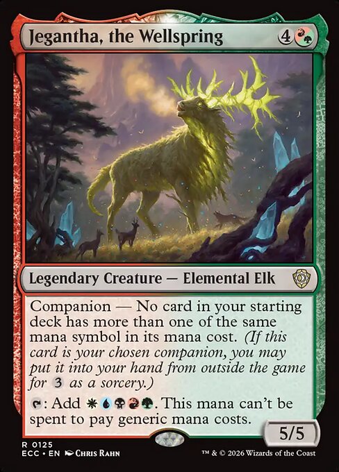 Jegantha, the Wellspring #125 from Lorwyn Eclipsed Commander