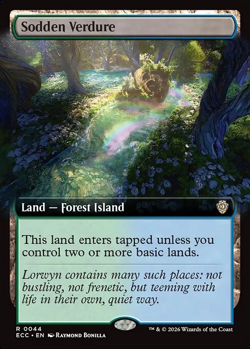 Sodden Verdure #44 from Lorwyn Eclipsed Commander