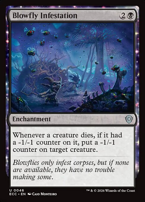Blowfly Infestation #46 from Lorwyn Eclipsed Commander