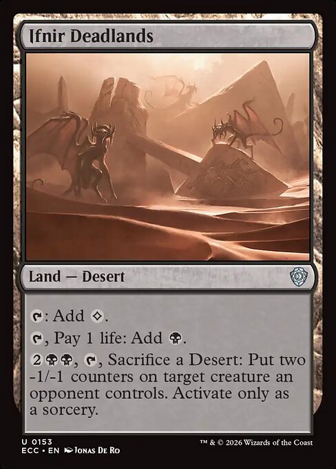 Ifnir Deadlands #153 from Lorwyn Eclipsed Commander