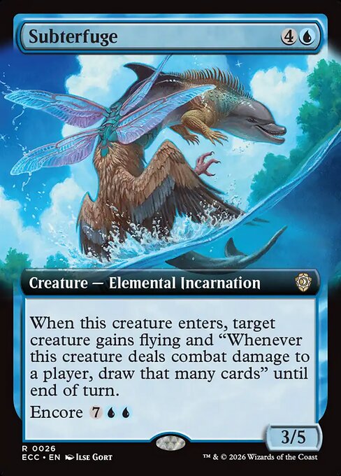 Subterfuge #26 from Lorwyn Eclipsed Commander