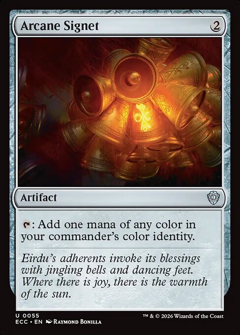 Arcane Signet #55 from Lorwyn Eclipsed Commander