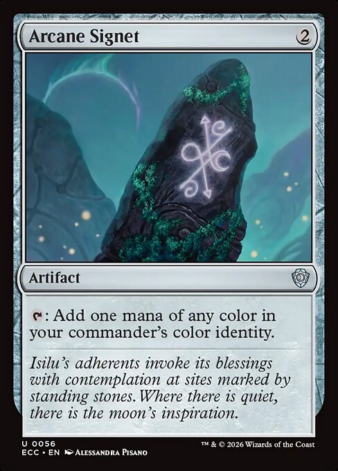 Arcane Signet #56 from Lorwyn Eclipsed Commander