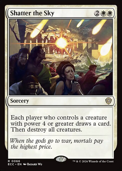 Shatter the Sky #66 from Lorwyn Eclipsed Commander
